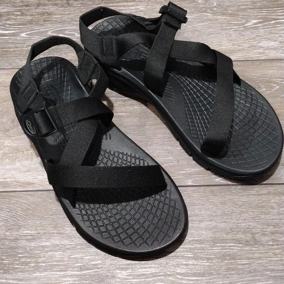 Chaco Black Adjustable Strap Sandals with Toe Strap NWOT Mens Size 13 Men main image 4
